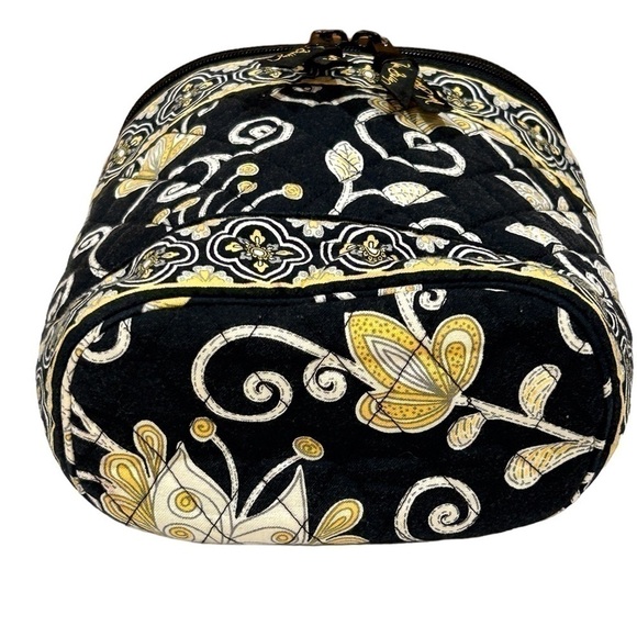 Vera Bradley Insulated Cooler Keeper Yellow Bird Yellow/Black Bag RETIRED EUC - Picture 4 of 6